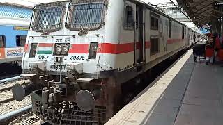 shane punjab express 12497 arrival at Ludhiana junction [upl. by Meit580]