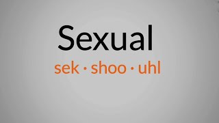 How to pronounce Sexual  Sexual pronunciation  Sexual meaning in Tamil  MrEnglish [upl. by Atiuqin]