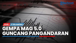 🔴LIVE Suasana Pasca Gempa 50 Magnitudo yang Guncang Pangandaran Jawa Barat [upl. by Aurilia]