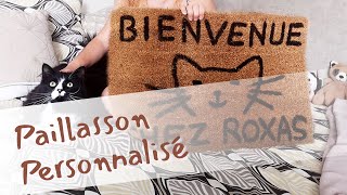 DIY  un paillasson personnalisé  Ikea hack facile [upl. by Aihsenor]