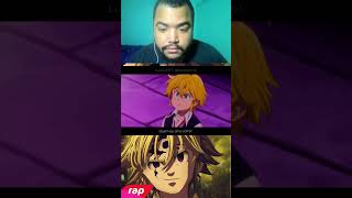 REAGINDO AO RAP DO MELIODAS 7 MINUTOZ react7mz anime react7mz [upl. by Ynomrah969]