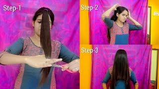 3 easy step DIY layer cut at homehow to do layer cut easily at homeself layer haircut [upl. by Munn]