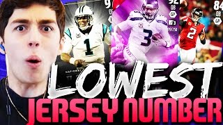 LOWEST JERSEY NUMBER DRAFT MADDEN 16 EXTREME DRAFT CHAMPIONS [upl. by Eduardo]