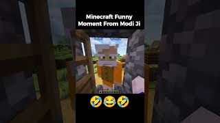 minecraft modi ji funny moments 🤣🤣🤣 [upl. by Ranjiv]