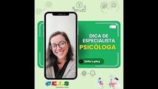 Dica da Especialista com a psicóloga Maria Eduarda [upl. by Zicarelli16]