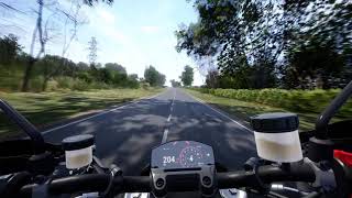 Ducati Hypermotard 950 2019 TOP SPEED  RIDE 4 [upl. by Nyleve]