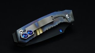 Skike Custom Knives Rogue Shark the embodiment of quotoverbuiltquot [upl. by Pytlik]