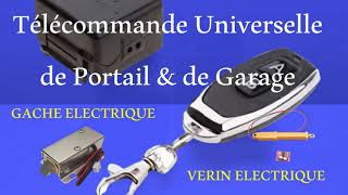 Comment utiliser une gâche électrique avec une télécommande N° 1 [upl. by Ahsile]