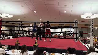 Elite Boxing Promotions 8224 Jamari Williams vs Justin Pierce Round  2 Part 2 Camera angle  2 [upl. by Laddie]