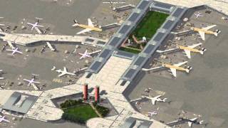 SimCity 4 nice custom built airport [upl. by Henrik]