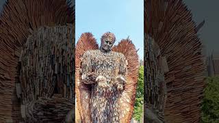 The knife angel theknifeangel shortsfeed [upl. by Tellford]