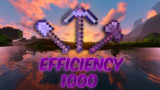 How to get Efficiency 1000 in Minecraft 118  Updated [upl. by Mudenihc774]