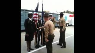 King HS NJROTC Color Guard [upl. by Rudin]