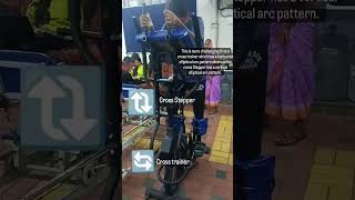 Modified Cross stepper Machine for neuro rehab [upl. by Amirak]