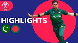 Shaheen Gets CWC Record Figures  Pakistan vs Bangladesh  Highlights  ICC Cricket World Cup 2019 [upl. by Herbst]