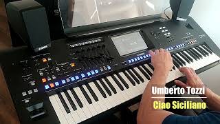 Tony Tabbi  Ciao Siciliano cover by Peters playing Yamaha Genos [upl. by Rigdon]