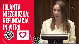 Jolanta Niezgodzka  refundacja In vitro [upl. by Eiramana]