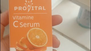 Provital serum et créme vitamine C [upl. by Oona128]