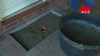 ACO DrainMat Installation [upl. by Hedberg]