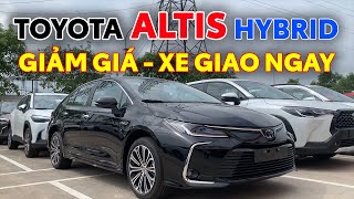 REVIEW XE THEO YÊU CẦU  TOYOTA ALTIS HYBRID MÀU ĐEN [upl. by Brink744]