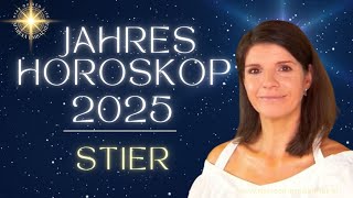 Stier Jahreshoroskop 2025 ✨Herausforderungen und Chancen für die ♉ URANUS wandert weiter [upl. by Schlenger605]