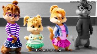 The Chipettes Survivor Lyrics [upl. by Denver]