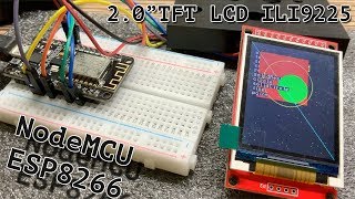 NodeMCU ESP8266  TFT SPI LCD Display  ICStationcom [upl. by Anirehtak]