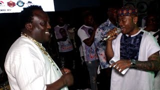 SHANKO RASHEED SURPRISES SAHEED OSUPA ON STAGE AT HIS ALBUM FUJI TEMPLATE LISTENING PARTY IN LEKKI [upl. by Borer]