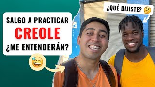 ¿Me ENTENDERÁN los HAITIANOS al hablarles en su idioma 😅🙈  Kreyòl con Franco [upl. by Jansen276]