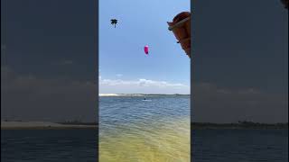 Kitesurf na Lagoa de Sabiaguaba em Caetanos [upl. by Leaw105]