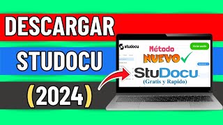 Como Descargar De Studocu Gratis Sin Registrarse Facil y Rapido [upl. by Spada]