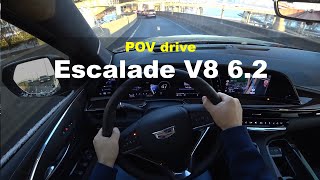 2023 Cadillac Escalade V8 62 POV drive [upl. by Aitenev250]