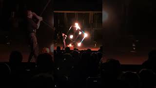 Texas Renaissance Festival fire dance [upl. by Mackoff480]