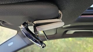 Magnetic Leather Clip on Visor for Sunglasses amazonfinds [upl. by Vogeley]