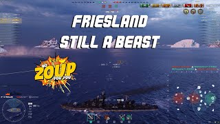 World of Warships Friesland Groningen Still a Beast [upl. by Glennis]