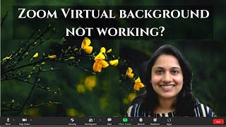 How to Remove Video Background Without Green Screen  Zoom tutorial [upl. by Sunderland]