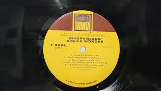 Stevie Wonder Innervisions Vinyl Record Album 1973 side 2 [upl. by Irmina]