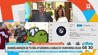 Ignacio y su emprendimiento de alfombras personalizadas Tu Día Canal 13 [upl. by Einnig685]