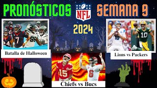 Pronósticos y Análisis NFL Semana 9 2024 [upl. by Attinahs]