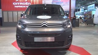 Citroën Berlingo Transline BlueHDi 130 SampS EAT8 Panel Van 2019 Exterior and Interior [upl. by Debor529]