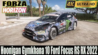 Forza Horizon 5  Hoonigan Gymkhana 10 Ford Focus RS RX 2022 Offroad travel [upl. by Millar]