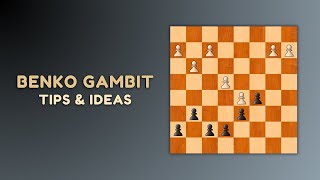 Benko Gambit  tips amp ideas for black [upl. by Genesia]