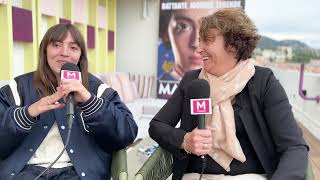 Interview de Garance Marillier et Marinette Pichon pour le film quotMarinettequot [upl. by Farmann388]