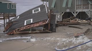 Another Rodanthe home collapses into ocean [upl. by Halik104]