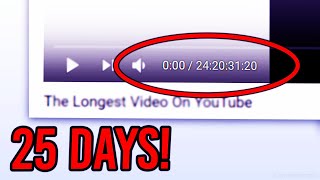 What Is The LONGEST Video On YouTube [upl. by Suchta871]