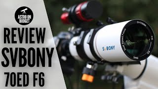 Best Affordable Telescope SVBONY 70ED Refractor Review with sample images [upl. by Okika]