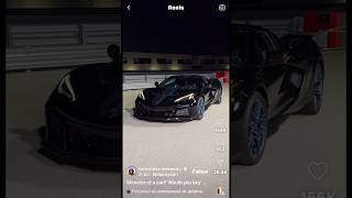 New Corvette ZR1 supercars carlover youtubeshorts What do you think [upl. by Vastah]