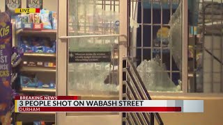 3 shot at Durham businesses near McDougald Terrace [upl. by Arela79]