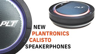 Unboxing the New Plantronics Calisto 32005200 Speakerphones [upl. by Yelha741]