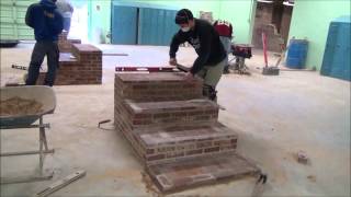 Design build brick steps [upl. by Drogin]